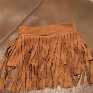 Fringe skirt